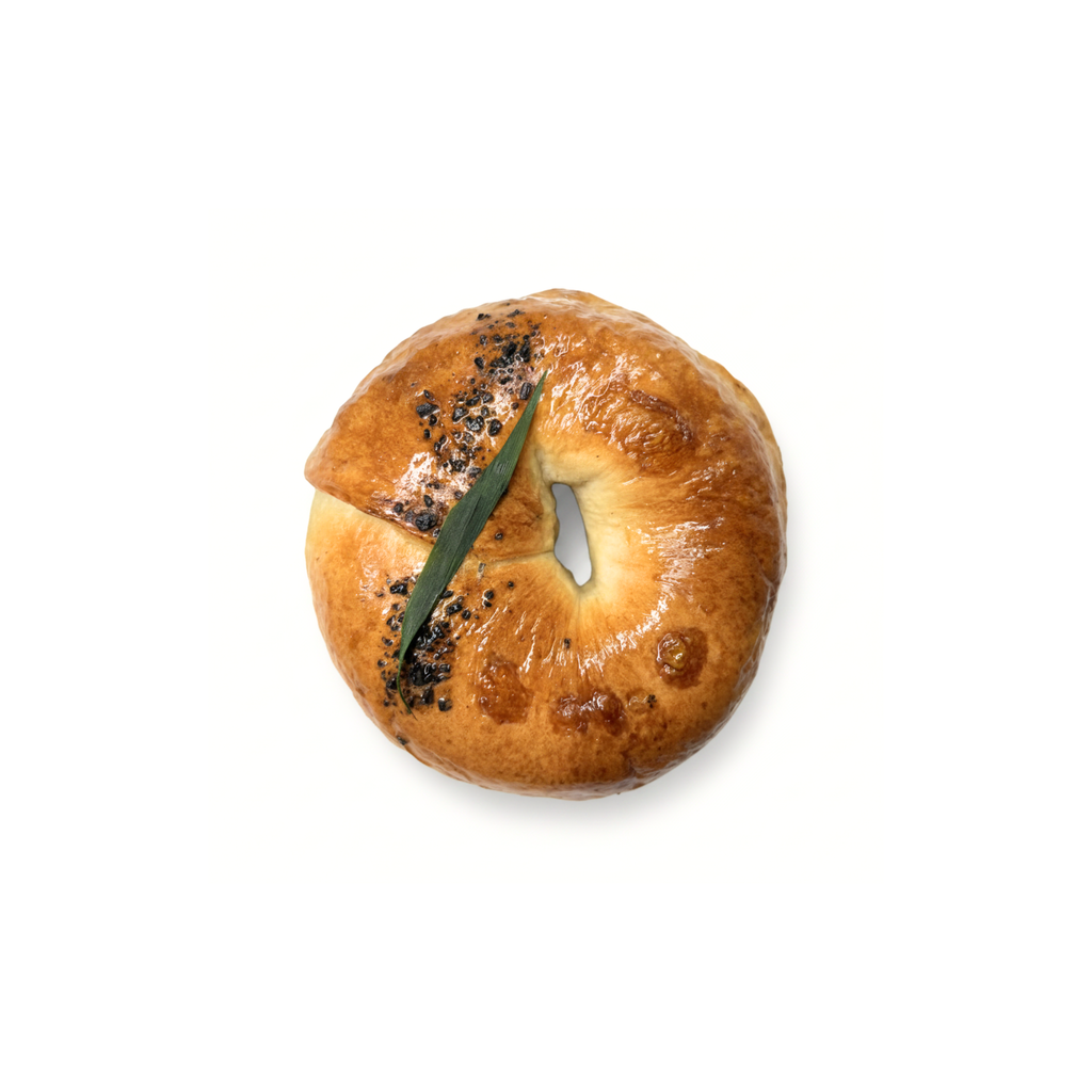 Chives and Onion Bagel